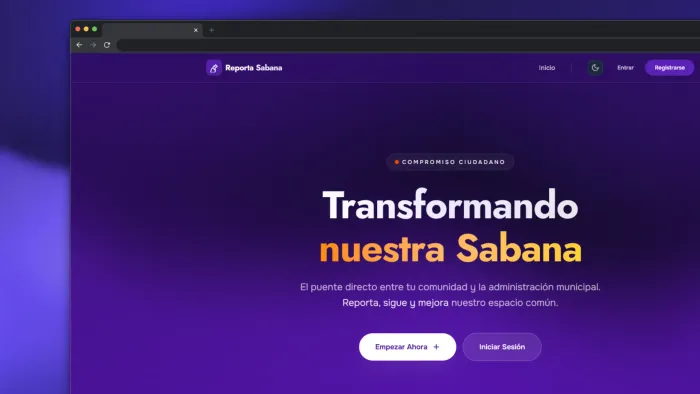 Imagen para proyecto Reporta Sabana